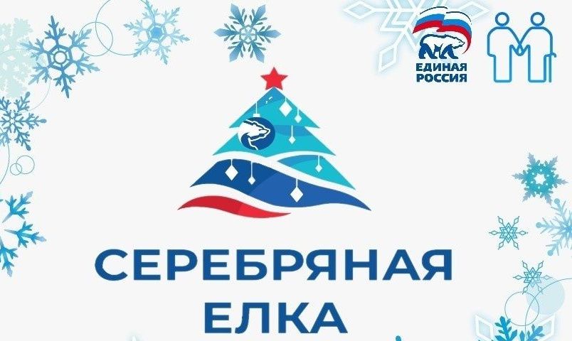 Единая Россия запустила благотворительную акцию «Серебряная ёлка»!.